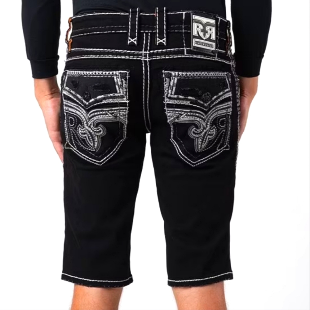 🆕️Rock Revival Greyton Shorts. 4-Way Stretch. Men's Size: Waist 28x14 Inseam.